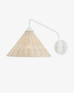 Basket Swing Arm Sconce