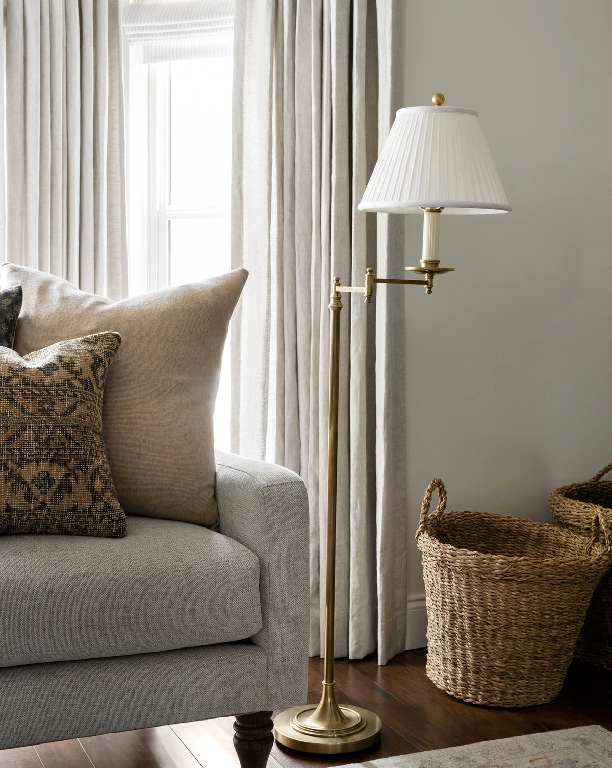 Dorchester Swing Arm Floor Lamp - Image 3