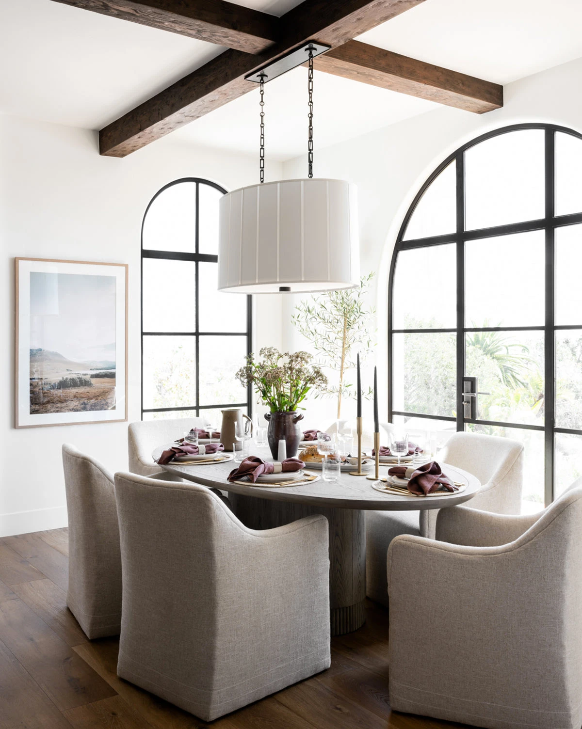 Perfect Pleat Oval Hanging Shade - Image 3